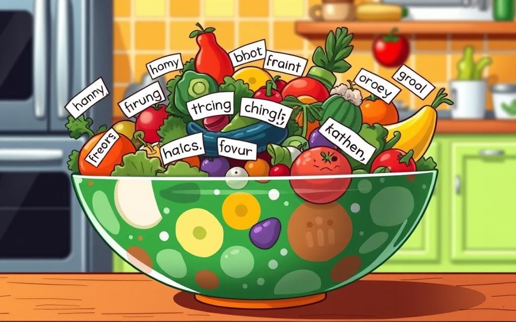 funny salad bowl words