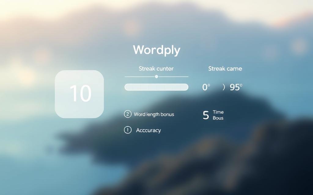scoring system in Word Collect