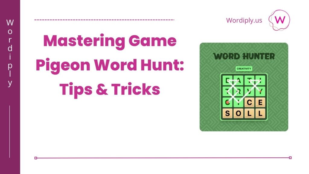 game pigeon word hunt
